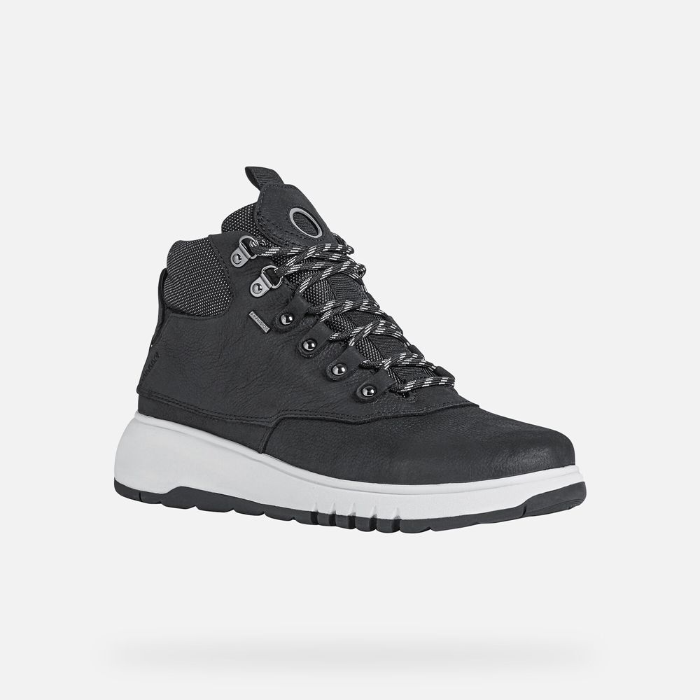 Geox Bayan Ankle Bot Siyah - Aerantis 4X4 Abx - ZUC-865219